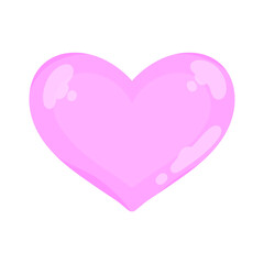 ハートジェムピンクアイコン♪PNG