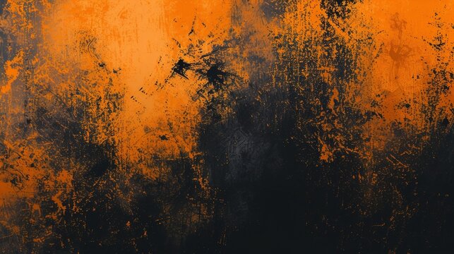 abstract texture background in orange and black.