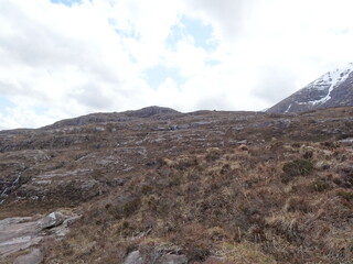 Fototapeta na wymiar An Teallach, dundonnell, scottish highlands