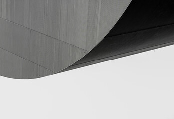 fragment of the dome of an industrial building