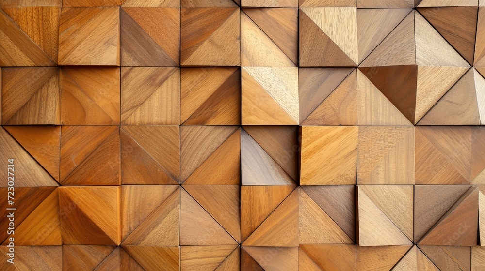 Poster abstract geometric background featuring overlapping triangles.