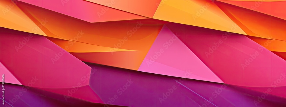 Poster a macro photograph capturing the vibrant colors of stacked paper sheets.