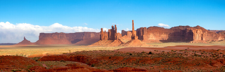 A view in the Monument valley. USA.