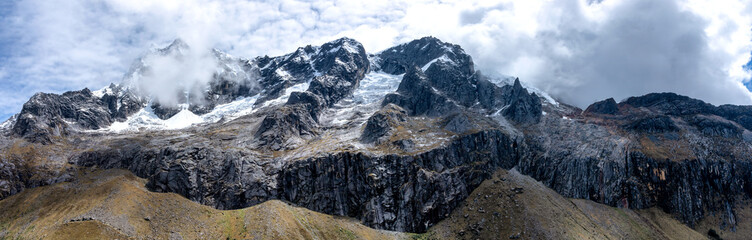 Landscape of Santa Cruz Trek, Huascaran National Park, Cordillera Blanca, Peru