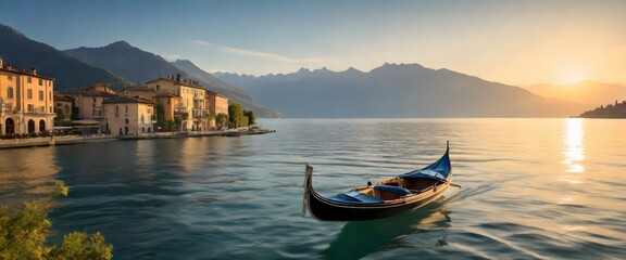 gondola at Lake 