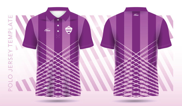 abstract purple background pattern for polo jersey sport uniform design