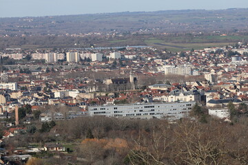 Fototapeta premium Ville de Montluçon