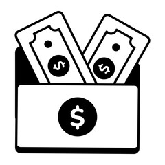 Files and Folders Linear Icon