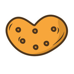 Biscuit Doodle Handdrawn Vector 
