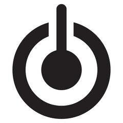 power logo icon.  Lightning Power Icon.555