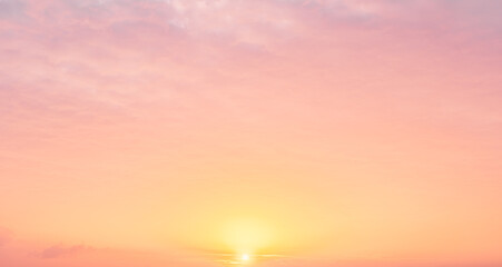 Obraz premium sunset sky background