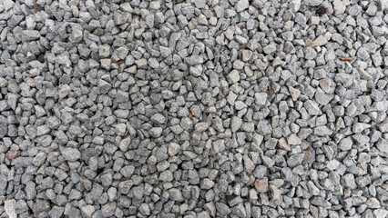 敷き詰められた石の砂利のテクスチャ素材