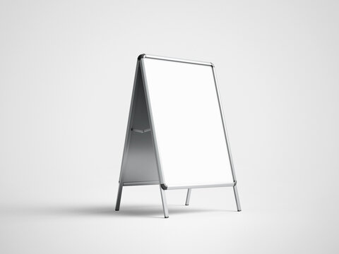 Blank A-Stand Mockup