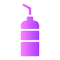 bottle gradient icon
