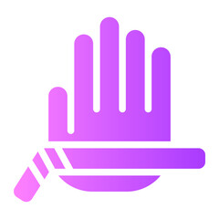 no straw gradient icon