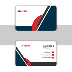 Business card design template, Clean professional business card template, visiting card, business card template,
