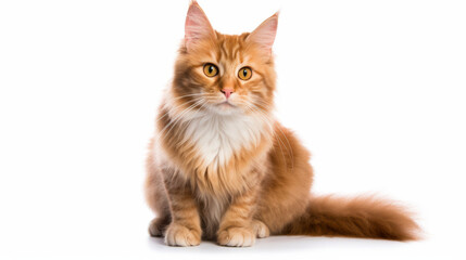 Obraz premium Portrait of a cat, looking straight into the camera