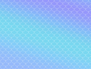 Holographic rainbow background with mermaid scales. Scaled dragon underwater sea texture. Marine underwater background