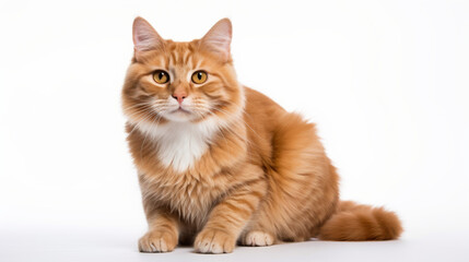 Obraz premium Portrait of a cat, looking straight into the camera