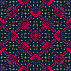 floral simple abstract batik