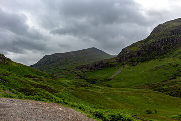 Views of Glencoe, scottish Highlands