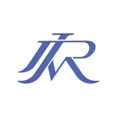 J R M letter logo