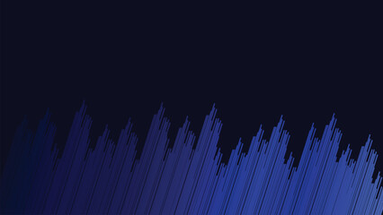 Abstract wavy line sparkling sound wave background.