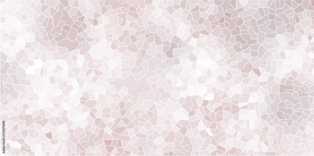 Poster quartz broken stained soft pink crystallize abstract background in light sweet vector illustration. 