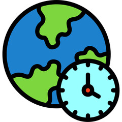 Time zone Icon