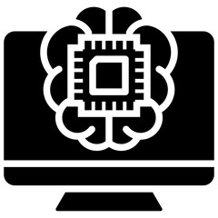 Brain Machine Interface Icon