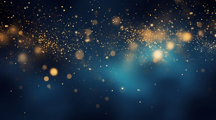 Fototapeta na wymiar Abstract glitter lights background, blurred bokeh effect, holiday decoration background