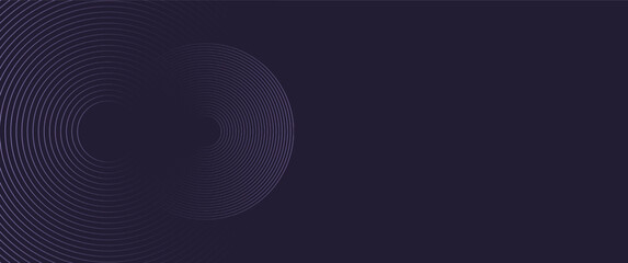 modern futuristic circle repeat pattern with large copy space, modern vector design for banner, background, ad