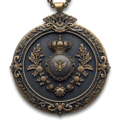 Voronezh Russia Medal, Isolated On Transparent Background