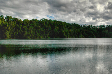 Scenic view of lake in Northern Queensland, Australia