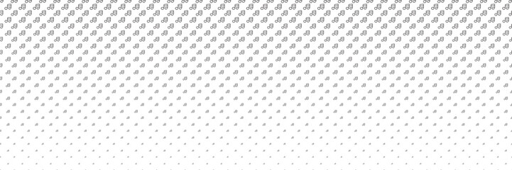 Blended doodle black music notes line on white for pattern and background, halftone effect. - obrazy, fototapety, plakaty