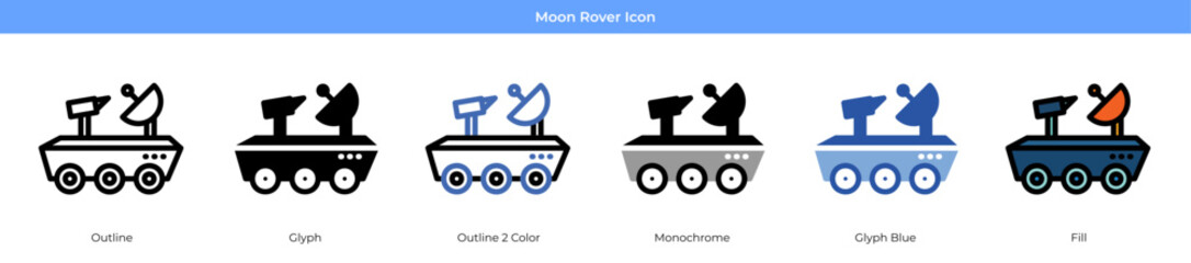 Moon Rover Icon