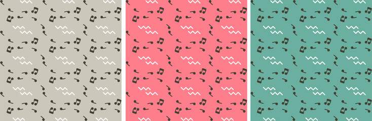 music notes pattern or background.