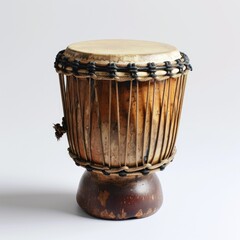 Antique Djembe Drum African Percussion Traditional Rope Skin Hand