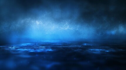 Fototapeta premium Blue background texture blue dark black with dark blue blurred background with light