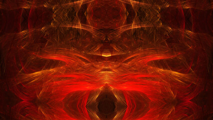 Fire Flame Ray abstract illustration