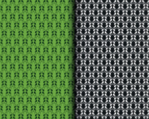 Seamless pattern with shapes