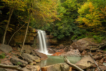 Douglas Falls in the Fall