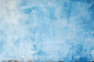 Blue paint wall background texture generated AI