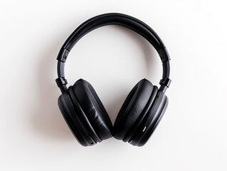 Fototapeta na wymiar Beautiful design Bluetooth headphone on a white background. 