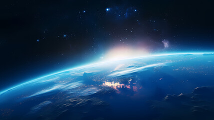 Enjoy breathtaking views of our beautiful planet from the vastness of space