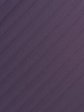 A FRAGMENT OF COTTON FABRIC. STRIPE SATIN. EGGPLANT