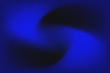 Blue grainy gradient background.