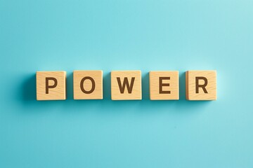 Obraz premium Impactful Display of the Word 