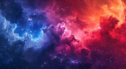 a colorful background has space elements in - obrazy, fototapety, plakaty