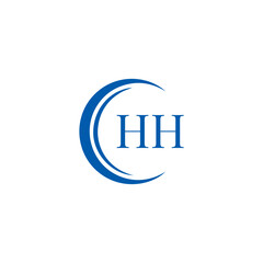 HH logo. H H design. White HH letter. HH, H H letter logo SET design. Initial letter HH linked circle uppercase monogram logo. H H letter logo SET vector design. HH letter logo design 